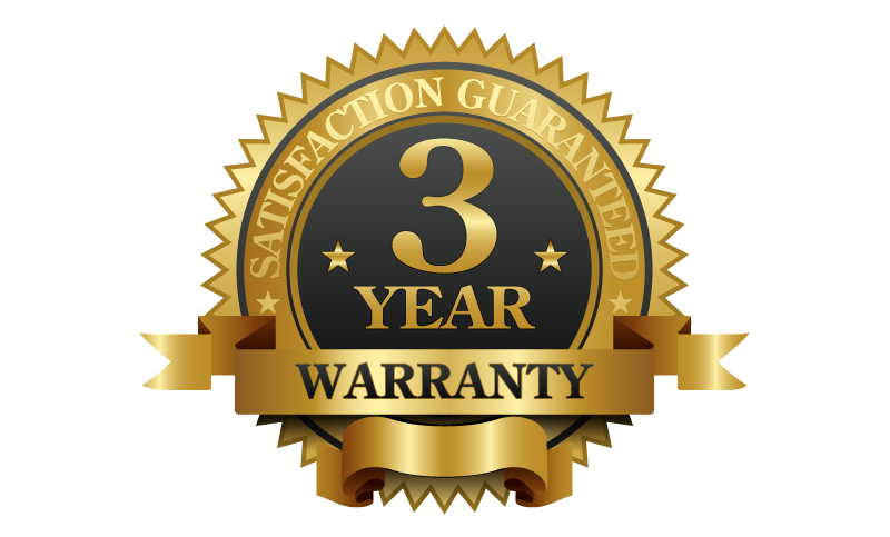 All-Inclusive 3-Year Warranty
